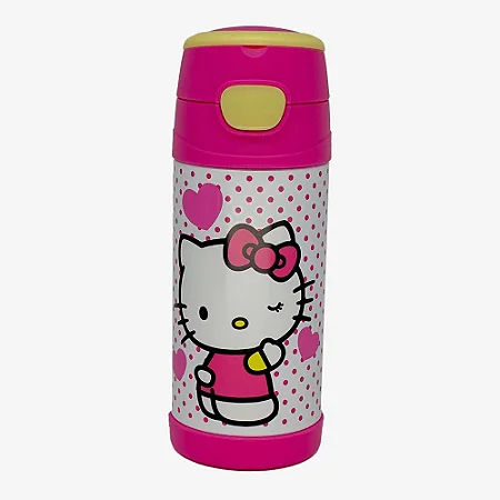 Garrafa Top Handle 350 ml - Hello Kitty