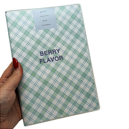 Caderno Anotações - Berry Flavor