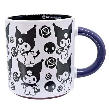 Caneca Grafite 500Ml - Kuromi