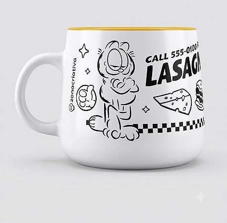 Caneca Moma 500Ml - Garfield