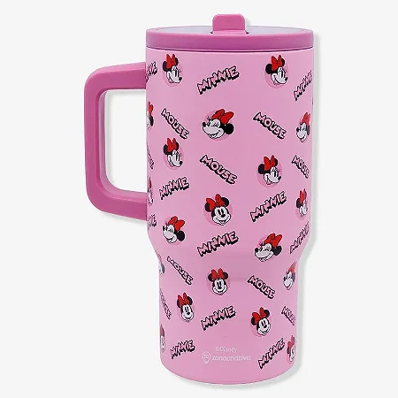 Copo Tumbler c/ canudo 650 ml - Minnie Mouse