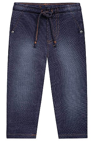 Calça Masculina Infantil Skinny em Malha Luc.Boo -Jeans REF63629