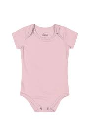 Body Infantil Básico Rosa - Ref 50032 - Elian