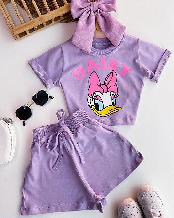 Conjunto Feminino Infantil Personagens - Disney