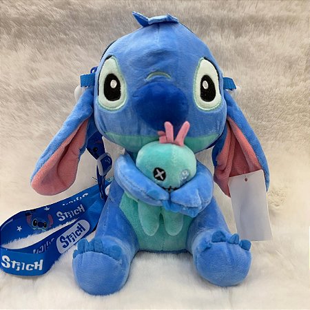 Mochila Pelúcia Stitch - Lilo & Stitch - Disney - Passeio