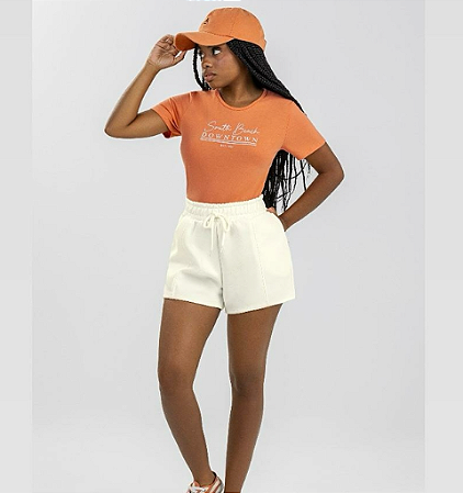 Conjunto Feminina Juvenil Blusa e Short - Elian Beats - Ref 271656