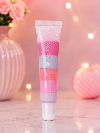 Brilho Labial Multicolorido - Discoteen Doceria - Marshmallow