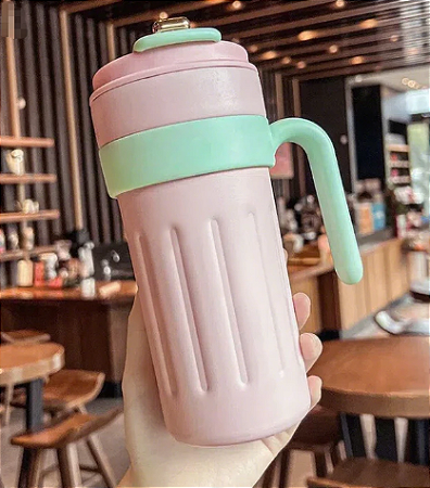 Copo Térmico Inteligente - 650ml Aço inoxidável