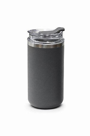 Copo Termico - 350ml Com Tampa - Flip Inox