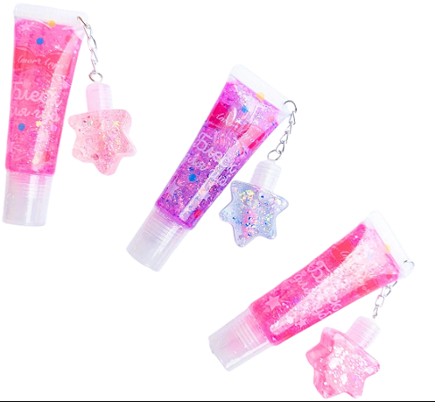 Gloss Labial - Com Pingente de Estrela - Amor Anjo