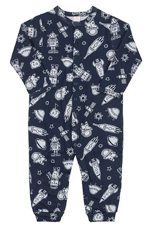 Macacão Bebê Manga Longa de Botão UpBaby REF43583