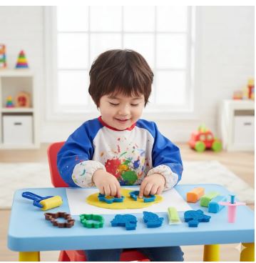 Cartelado de Massinhas - Kit Massinha De Modelar - +5 Ferramentas