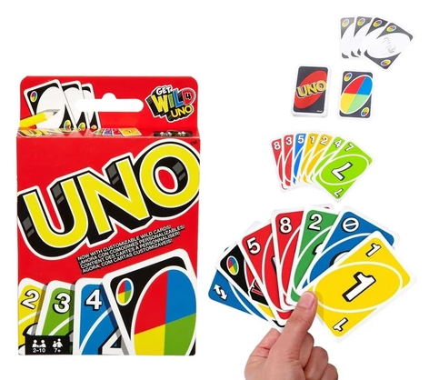 Jogo De Cartas Uno - Clássico Divertido Original - Mattel
