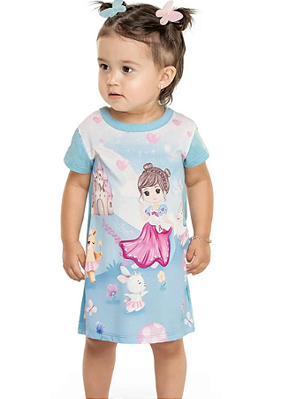 Alenice - Vestido Menina Colorido - Ref 70140/70143