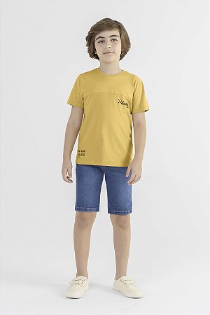 Bermuda Masculina Infantil Jeans Colorittá - Ref74106