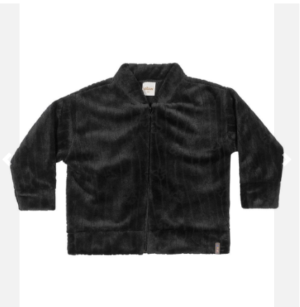 Jaqueta Feminina Infantil em Plush - Com Ziper - Elian - Ref 232324