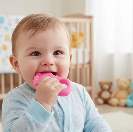 Mordedor - Pezinho Bebê - Macio - Baby Bee