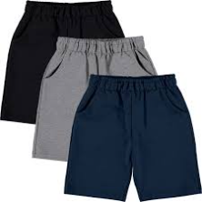 BERMUDA INFANTIL MENINO CINTURA MÉDIA EM MOLETOM SEM FLANELA MALWEE KIDS -  REF85027