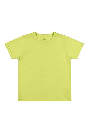 Camiseta Masculina Infantil Básica MC Elian - REF 51004 - Neon. Azul Marinho e Cinza