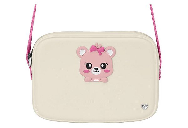 Bolsa Feminina Infantil Urso Cores - Ref 20019 -Molekinha
