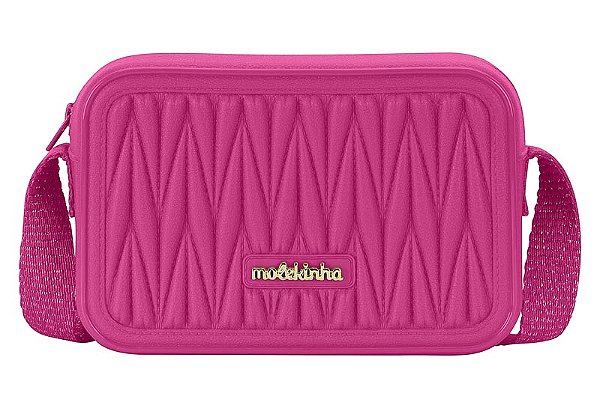 Bolsa Transversal Molekinha Feminina Média Pink - Ref 20047 - Molekinha