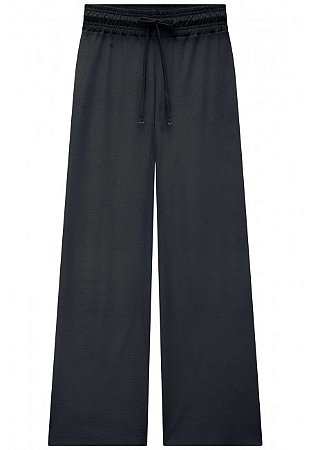 Calça Vic.Vicky Wide Leg Preto Telinha Ref - 75757