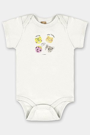 Conjunto Body Manga Curta em Suedine e Short - Ref 45650 - Up Baby