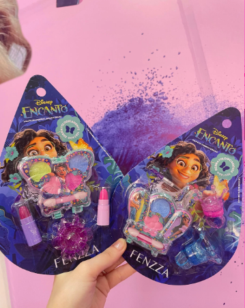 Paleta De Sombra, Batom e Brilho - Disney Encanto - Fenzza