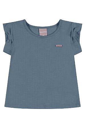 Blusa Infantil Menina - Ribana - Manga Curta - Cores - Colorittá - Ref 73418