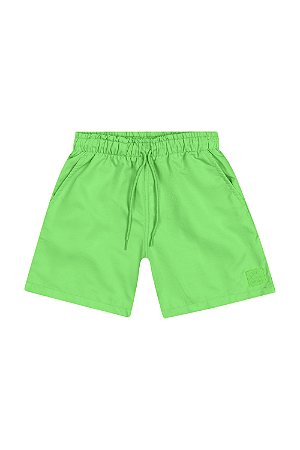 Short Tactel Muda Estampa Verde - Ref 34111 - Up Baby