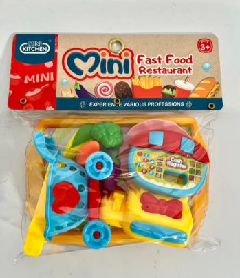 Mini Fast-food Brinquedo Lanchonete - Mini Kitchen - Fast Food Restaurant