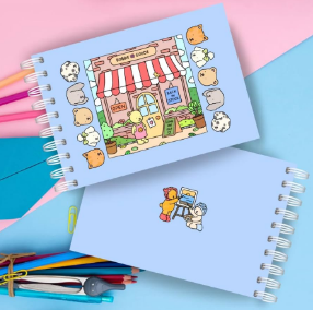 Livro de Colorir - Capa Dura - Perfeito para Soltar a Imaginação e Relaxar