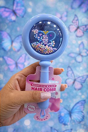 Escova Borboleta Com Bolinhas de Isopor – Inovação e Praticidade para Seu Dia a Dia!