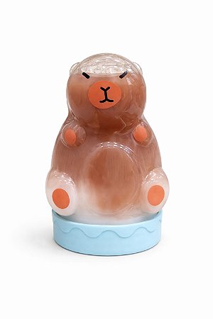 Pote de Slime Capivara - Super Fun Crystal Mud