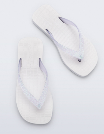 Mini Melissa Sun Long Beach II Branco - Ref 36100