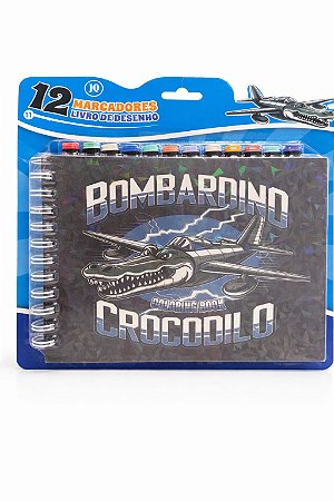 Livro De Colorir Edição Especial - Com 12 Canetas Touch Ponta Dupla