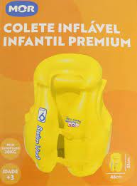 Colete Inflável Infantil Premium MOR