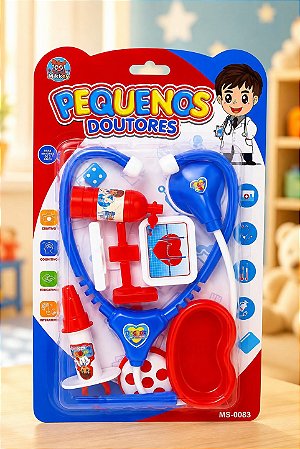 Kit Pequenos Doutores – Brinquedo Infantil Educativo
