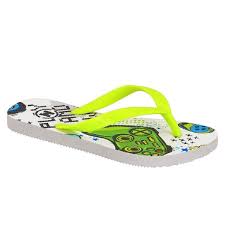 CHINELO ESTAMPADO PARA MENINOS MOLEKINHO - 2428201 - Amarelo Neon