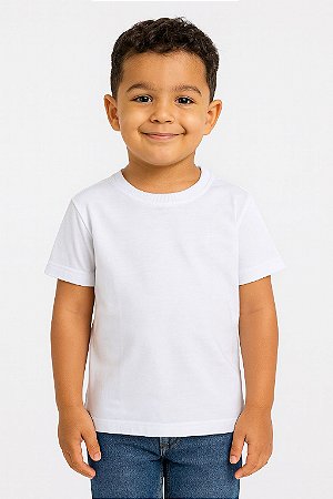 Camiseta Infantil Masculina Básica Cores - Faeto