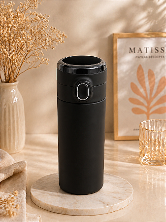 Garrafa Térmica - 500 Ml Com Canudo - Vacuum CUp