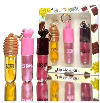 Kit Com 3 Lip Gloss Brilho Intenso - Gloss Labial - Bobbi Rara - Prova D' Agua