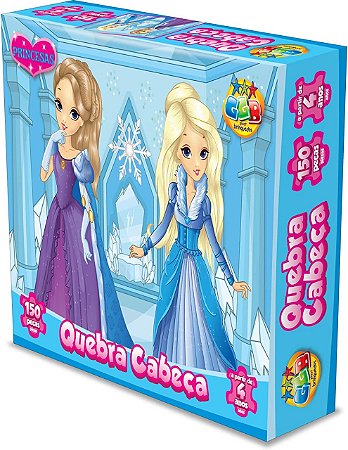 Quebra Cabeça Princesas GGB Plast Brinquedos