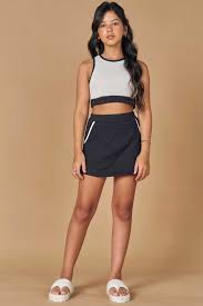 Conjunto de Top Cropped e Short Saia em Soft Line - Ref 77714 - Lilimoon