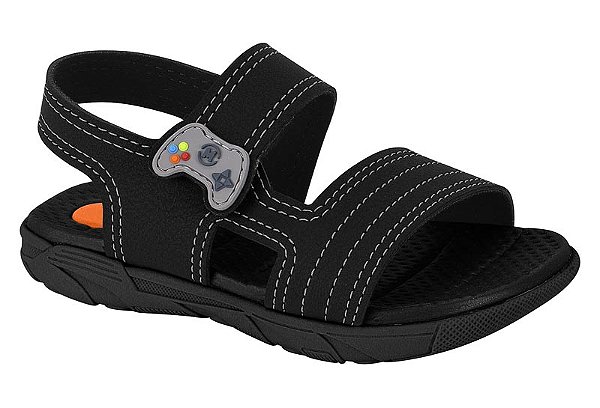 Sandália Infantil Menino Papete Com Regulagem Molekinho  - Ref 2135.662