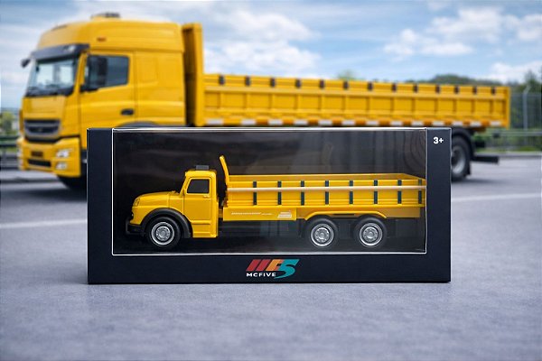 Miniatura Caminhão - Brinquedo Fricção - Metal