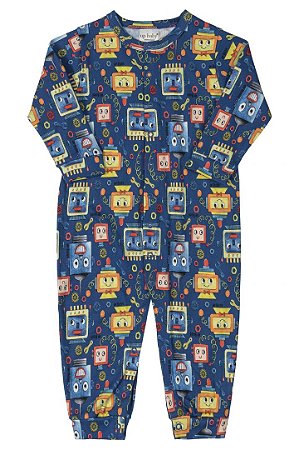Macacão Masculino Manga Longa Up Baby Ref 43134