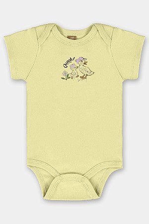 Conjunto Feminino Body Manga Curta em Suedine e Short - Ref 45650 - Up Baby