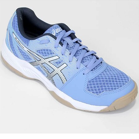 Tenis Asics Gel Rebound Azul Branco Feminino Tontri Esportes