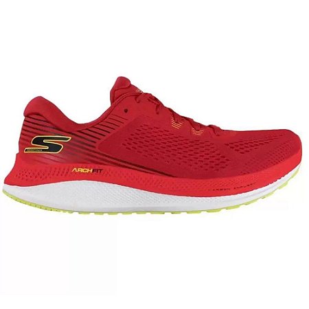 Tênis Skechers Go Run Persistence Vermelho/Amarelo Masculino